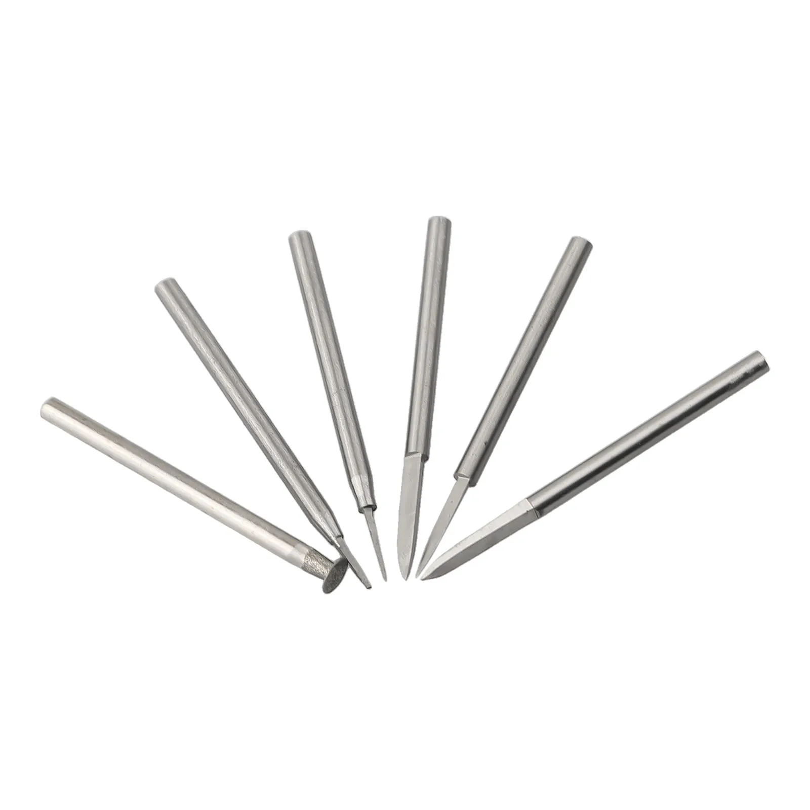 

6PCS Wood Carving Drill Bits High Speed Steel Engraving Tips 2.35/3.0mm Rotary Wood Carving Drill Engraving Bit Grinding Tool