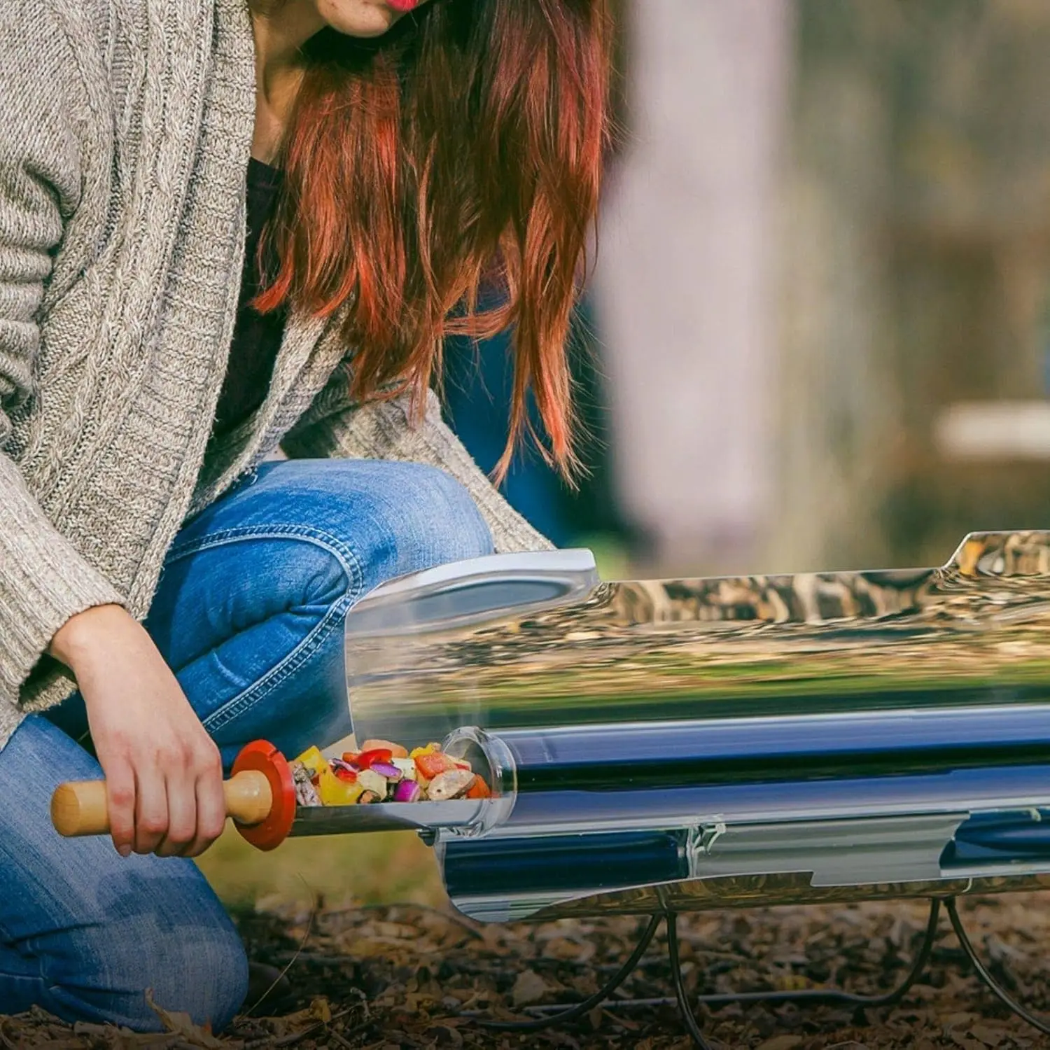 Sport Solar Oven | Fastest Portable Camping Stove| Compact Camping Cookware and Survival Gear | Outdoor Oven & Solar Power