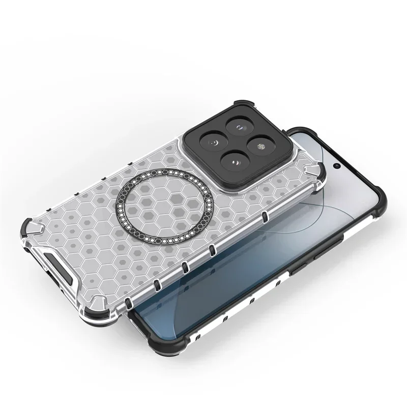 Luxury TPU Shockproof Armor PC Case for Redmi Note 13 Pro Plus 4G 5G 12 11 S K70E K60 K50 Ultra A3 Turbo3 13C 10C Magnetic Cover