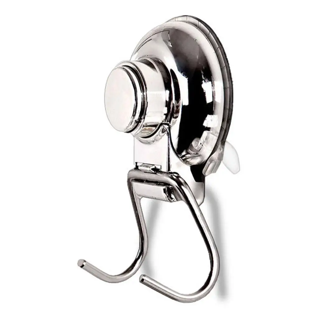 Waterproof Stainless Steel Double Hooks Non Deformable And Rust Resistant No Glue Needed Load