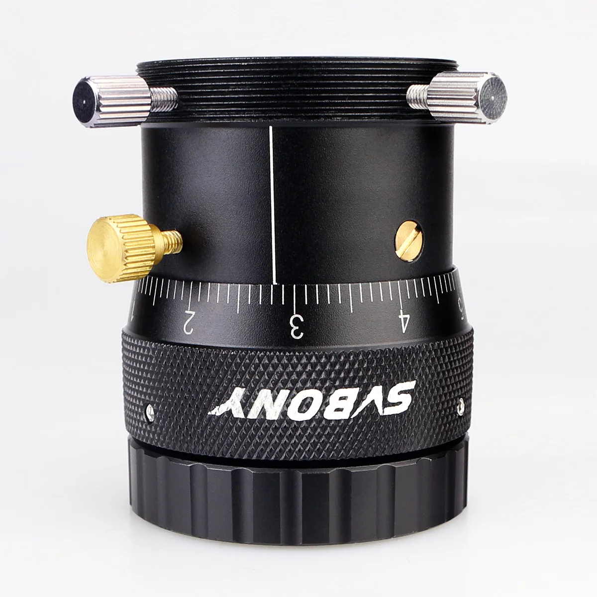 SVBONY-T Adaptador para Telescope Finder, Guia com Anel de Compressão de Latão, Ajuda o Foco, M42X0.75, SV108