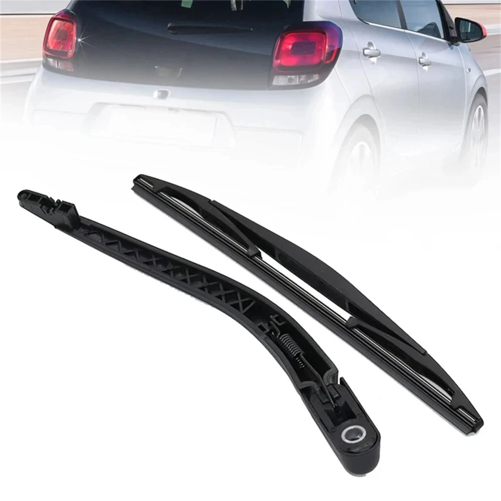 

100% Brand New Car Rear Windscreen Wiper Arm & Blade Set For Peugeot 107 Citroen C1 MK1 Toyota Aygo MK1 2005-2014