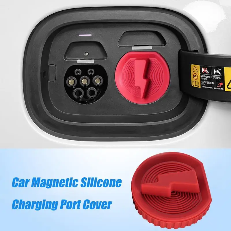 

Чехол для зарядного устройства для зарядного устройства для уличного автомобиля, водонепроницаемый чехол, магнитный силиконовый защитный корпус, многоразовый для автомобиля