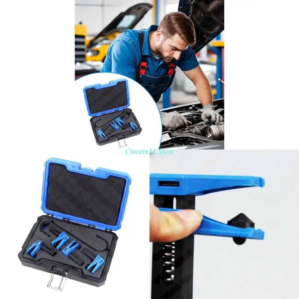 

Набор зажимов и стопоров тормозной магистрали, 6 шт., идеально подходит для автомобильных техник, любителей самостоятельного изготовления, профилактика утечек, простая установка