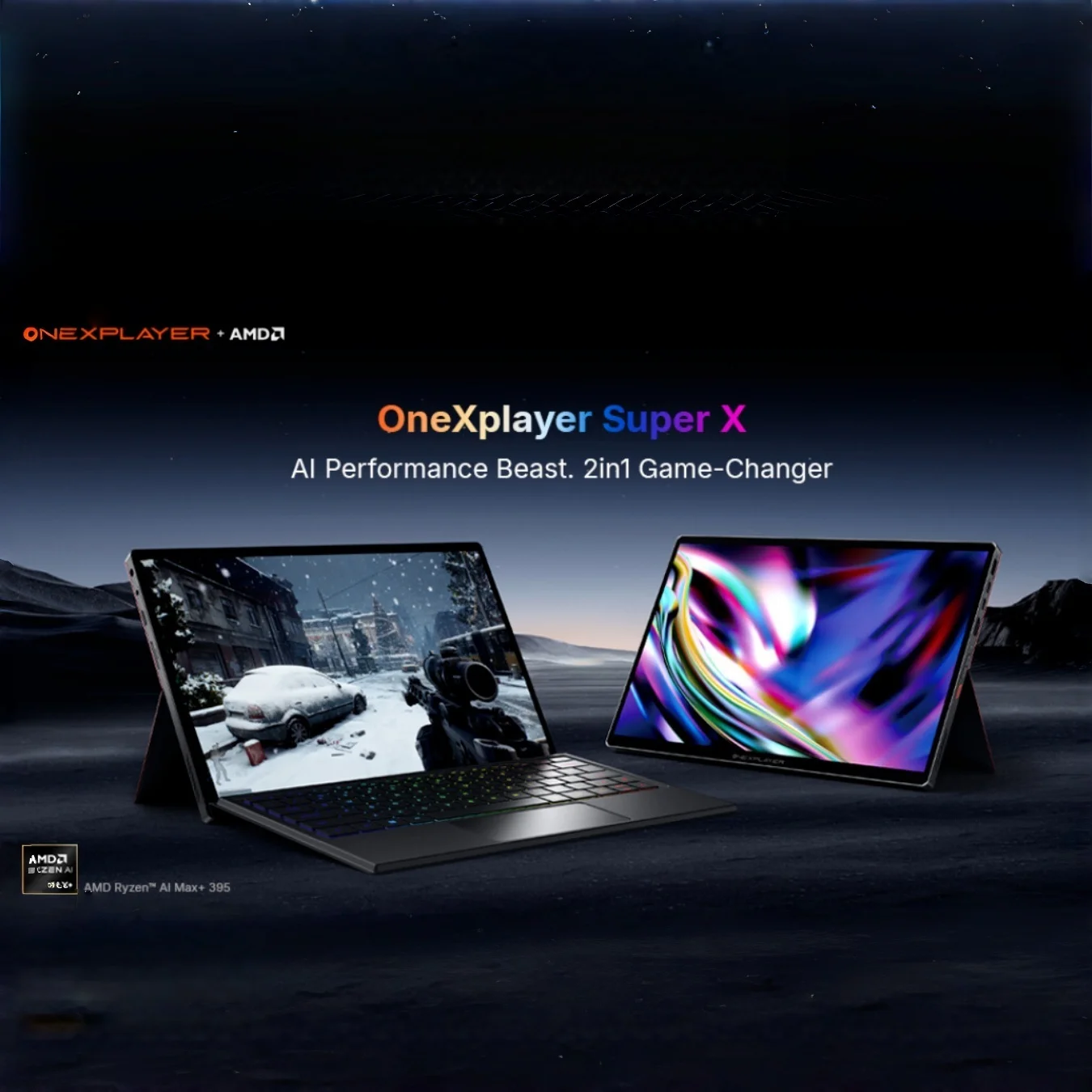 OneXPlayer Super X AMD Ryzen AI 9 MAX+ 395 2.8K 14