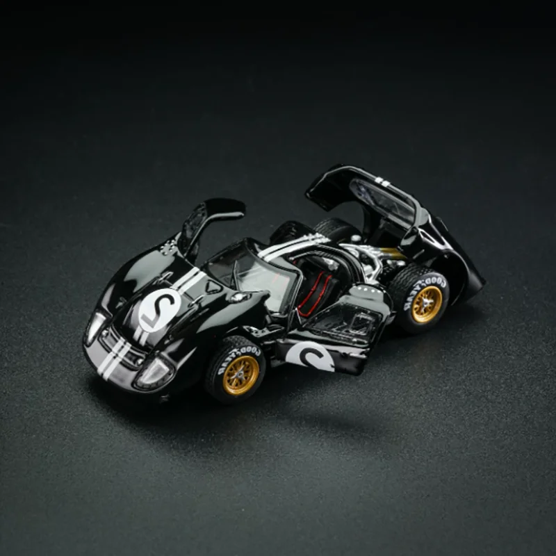 FG GKH 1:64 Scale GT40 Mk II No. 2 Alloy Car Model Desktop Creative Unique Gift Static Display Replica Toy