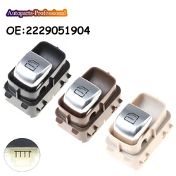 New Electrionic Single Window Glass Lifter Switch Button For Mercedes-Benz E/ S-Class W213 W217 W222 2229051904 2139050309