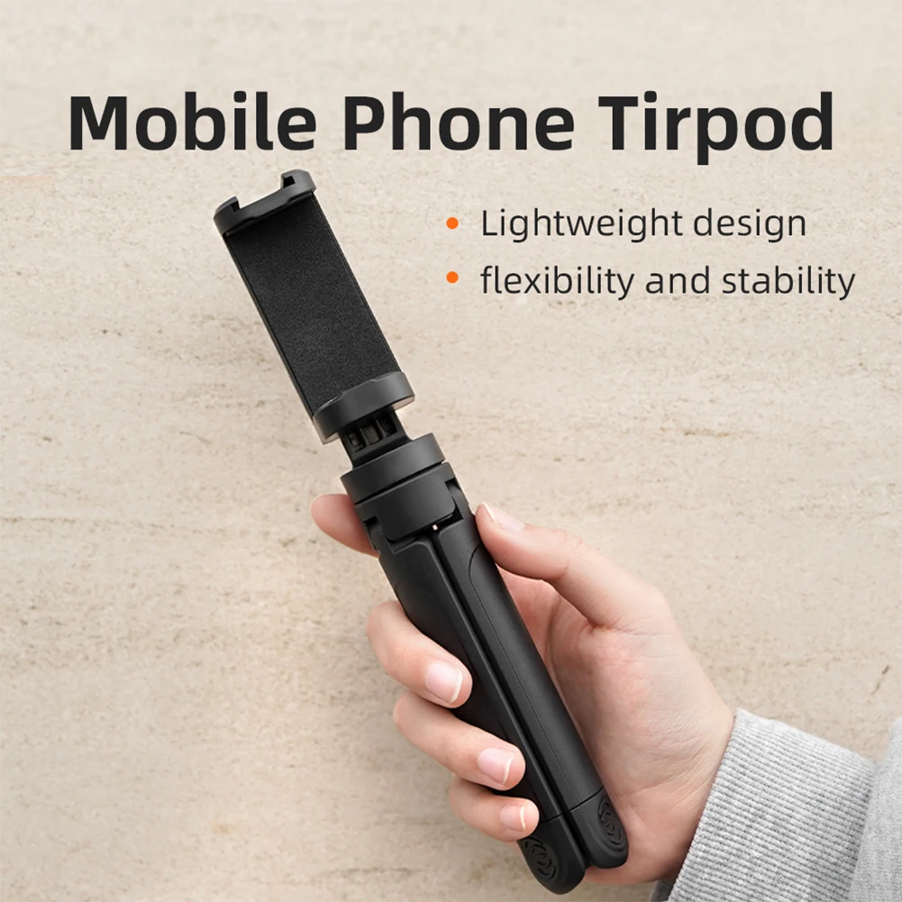 Desktop Tripod Holder Bracket with Cold Shoe Handheld Phone Holder Phone Clip Holder Phone Mount Securing Clip Mobile Holder