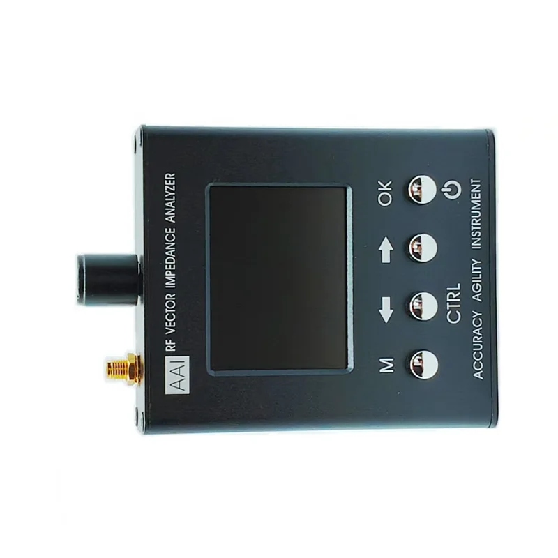 

AAI Verison N1201SA N1201SA+ 34.375Mhz-2.7Ghz Antenna Analyzer Meter Tester For UV RF Vector Impedance ANT SWR English Version-A