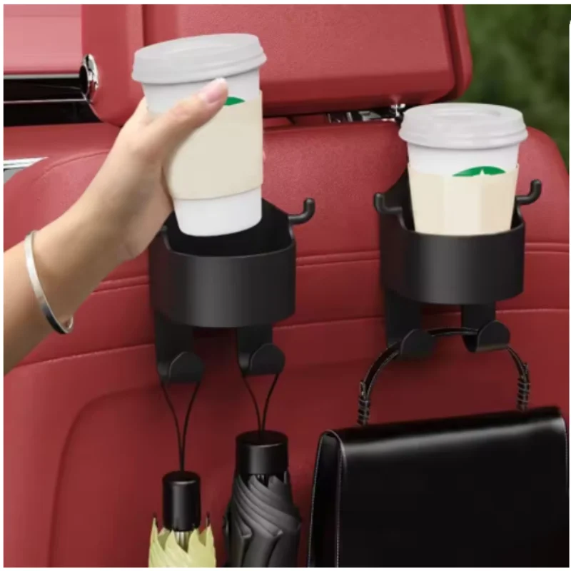 

ISURE MARINE Car Cup Holder Storage Box Car Storage Box Beverage Rack Hook Supplies Car Storage Box