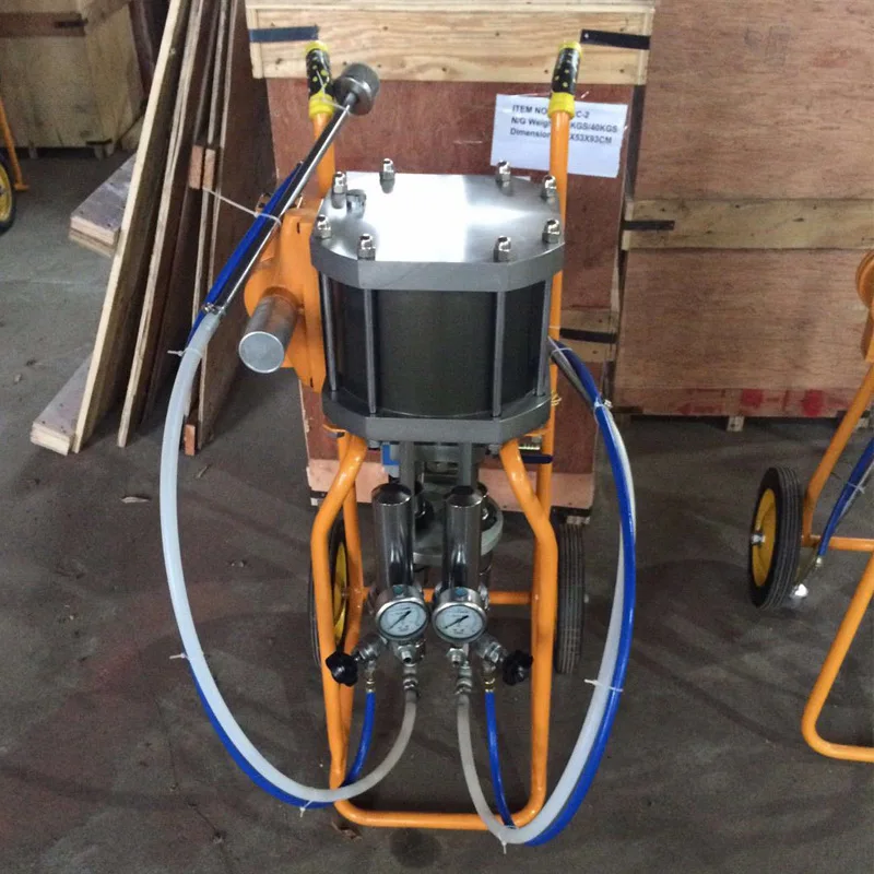 High pressure airless polyurethane sprayer, black and white material foaming equipment