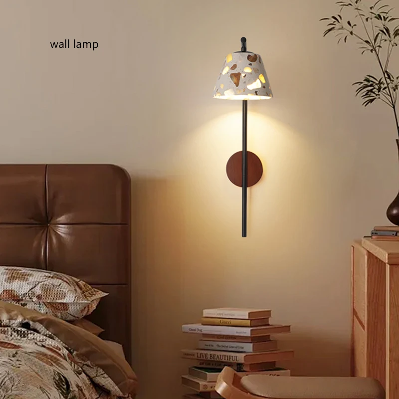 

Nakaguwabi sabi style wall lamp, translucent stone, Japanese style living room, bedroom atmosphere, wall lamp, homestay corrido