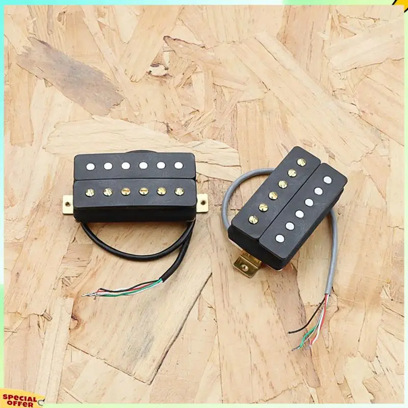 

TURE Electric Guitar Humbucker Pickups A Set Of Vintage 6 String Dual Coil Fit For P.RS Guitar