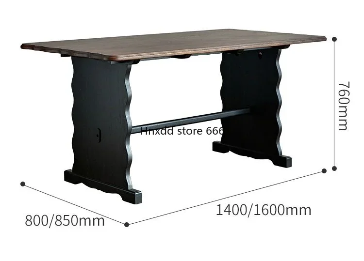 Solid wood living room large desk workbench household