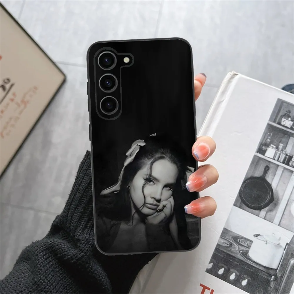 L-Lana Del Rey Singer  Phone Case For Samsung Galaxy A13,21s,22,31,32,52,53,71,80,91 Black Soft Cover