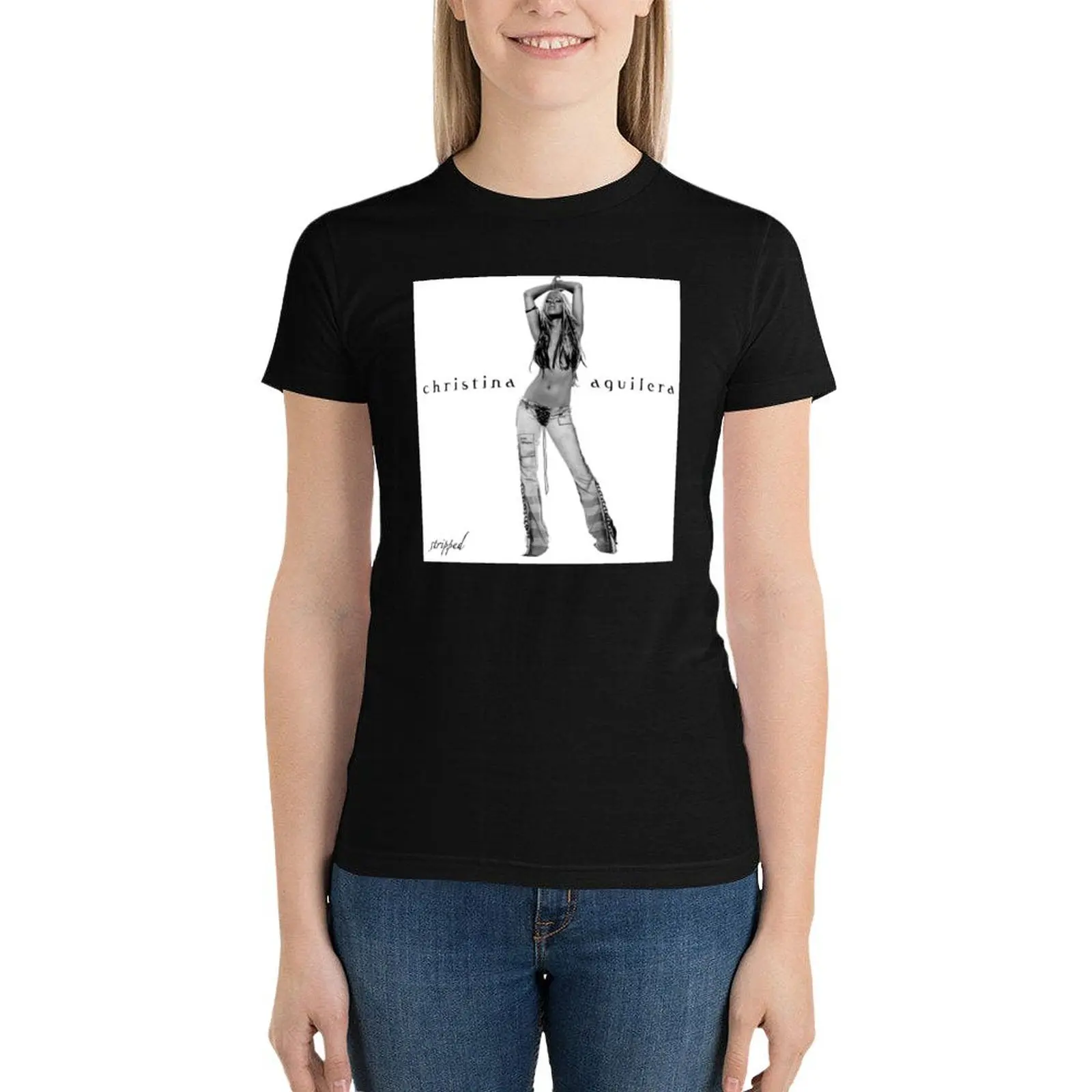 

Stripped XxX T-Shirt oversized plus size tops graphics animal print shirt for girls Summer Women's clothing