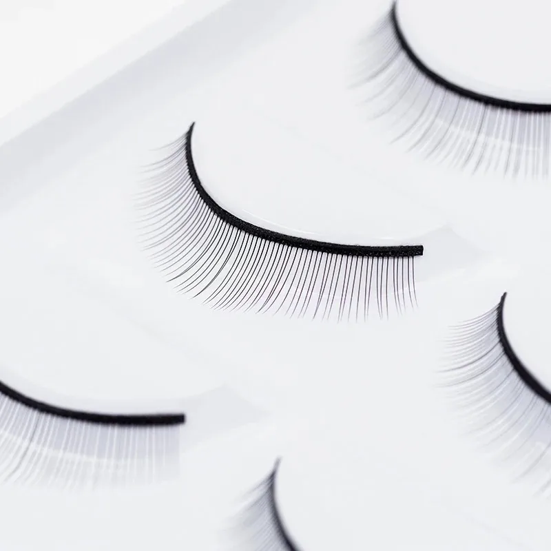 Lash Tech Ciglia finte 50 paia Ciglia da allenamento naturali Estensione ciglia Pratica per strumenti di trucco di bellezza