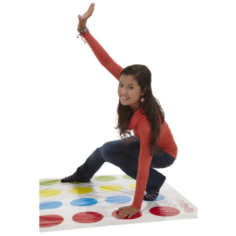 Corpo per bambini torcendo musica giocattoli sportivi educativi famiglia gioco interattivo Body Balance coperta classico Twister Party Game