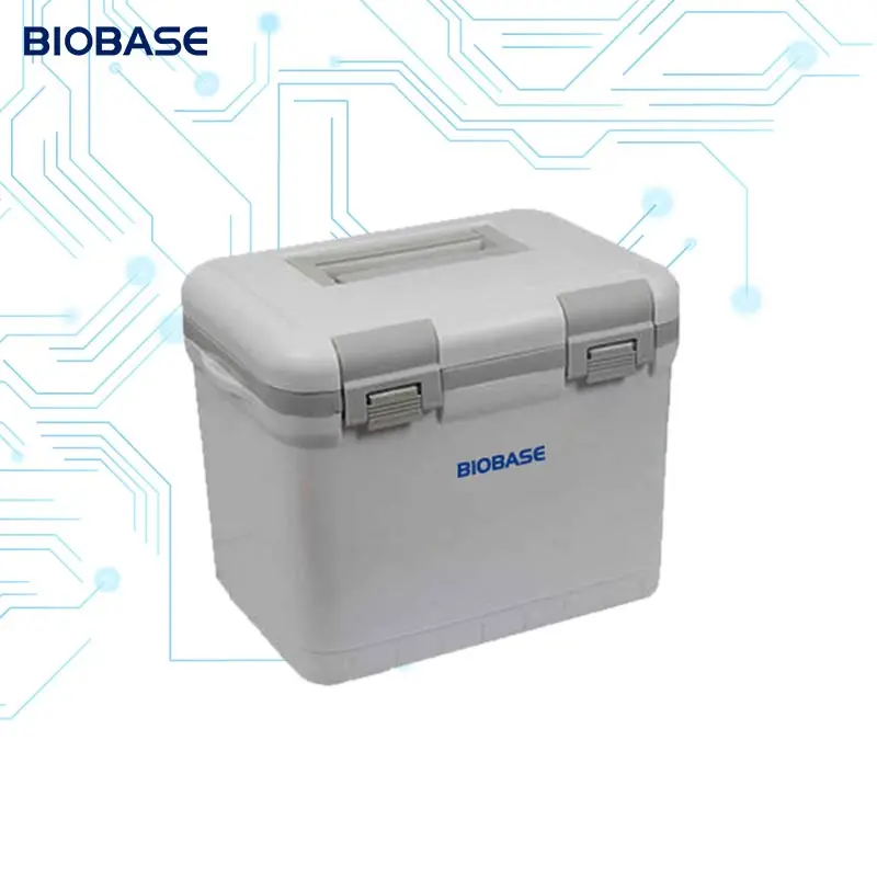 Il materiale PP del frigorifero portatile BIOBASE mantiene il raffreddamento del frigorifero portatile per esterni