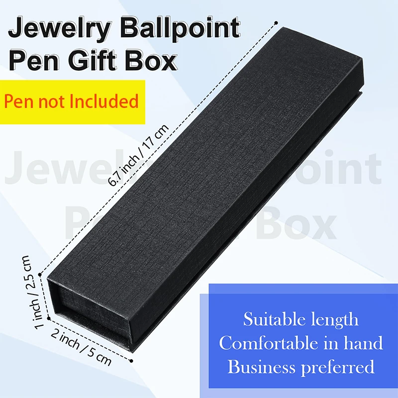 10Pcs Book Type Flip Cover Paper Boxes Neutral Pen Gift Fountain Pen Stationery Pencil Cases