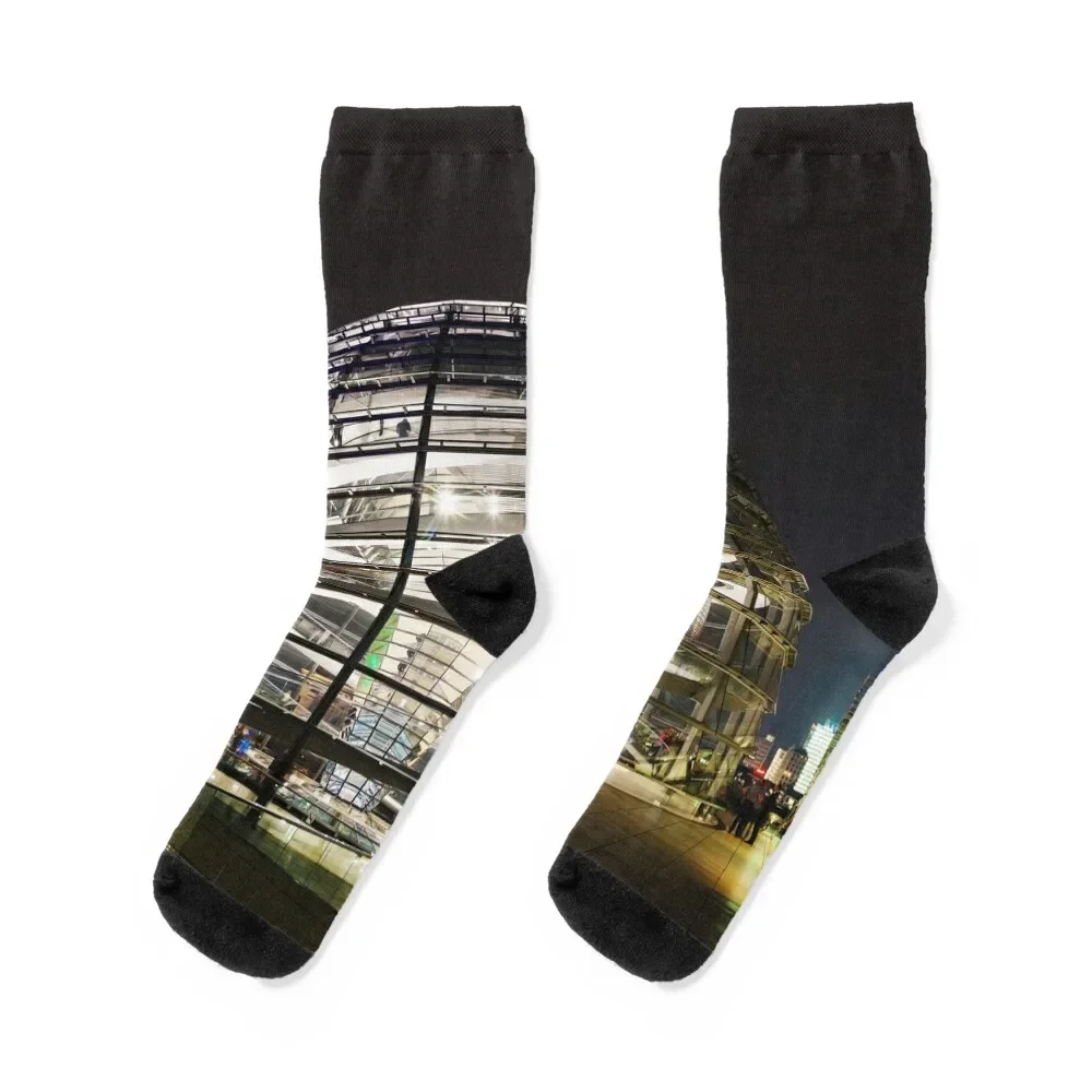 

Berlin Downtown Socks Stockings new year bright garter soccer anti-slip Girl'S Socks Men's