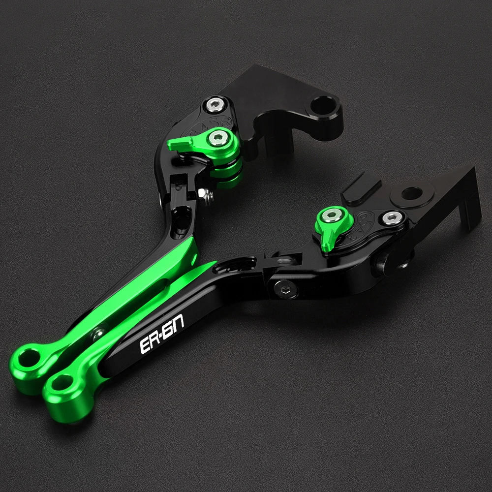 

Motorcycle Extendable Adjustable Foldable Handle Levers Brake Clutch Lever For ER6N 2009-2017 2009 2010 2011 2012 2013 2014 2015