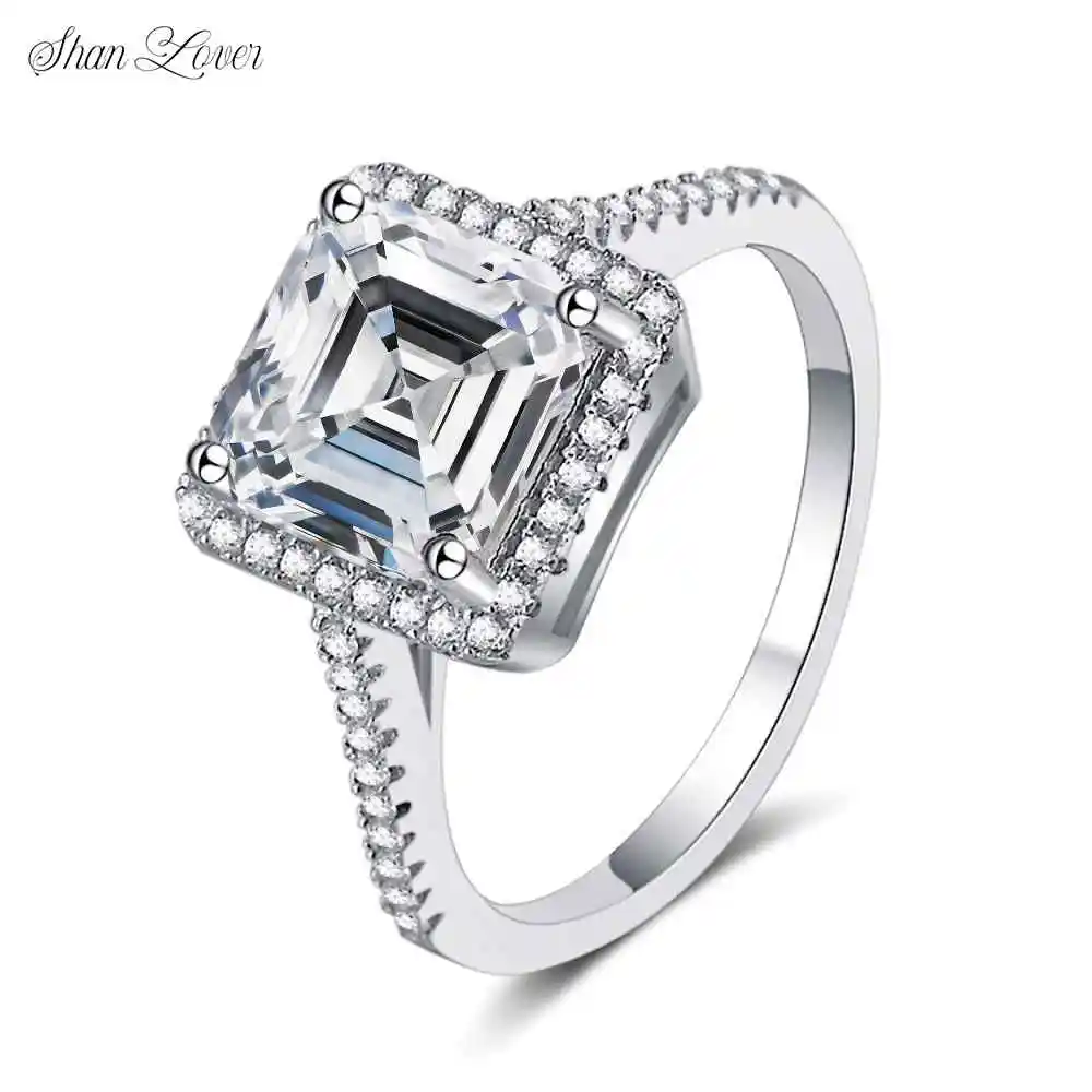 

ShanLover Brand MUSHAN Group MST Top Grade Rings High-End Quality Real 925 Sterling Silver Jewelry Ring For Woman Ladies Girls