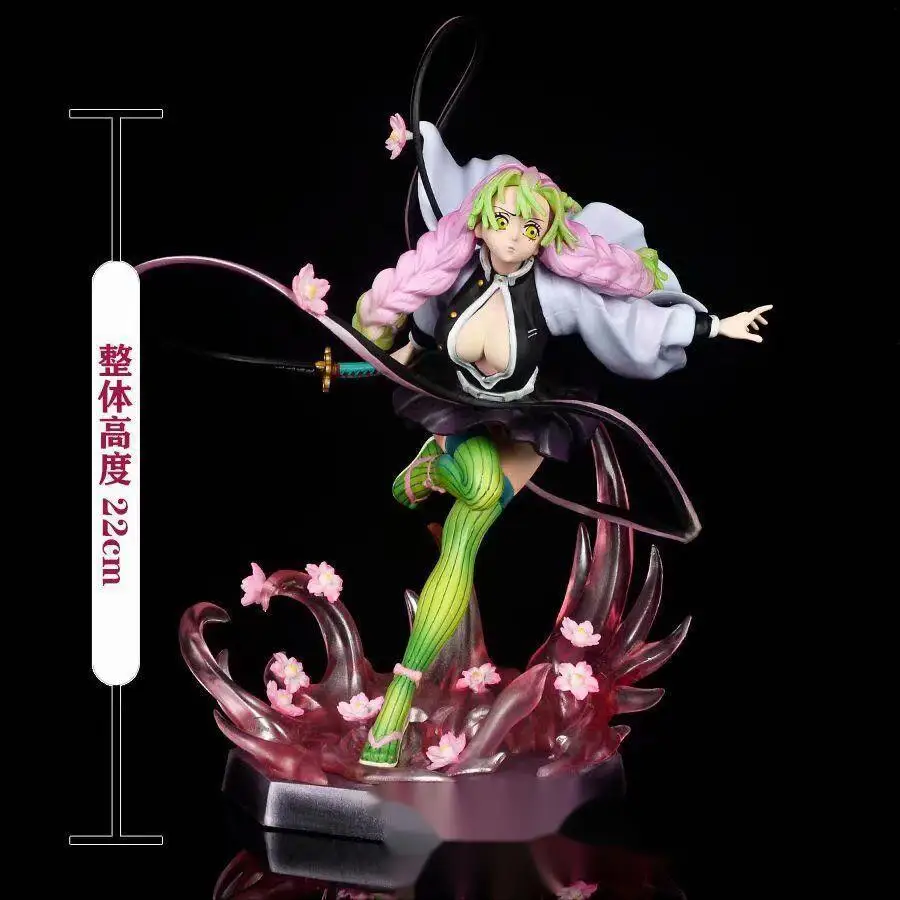 

Anime Demon Slayer Kanroji Mitsuri Action Figure Sexy Girl PVC Collection Ornaments Model Toys Gifts
