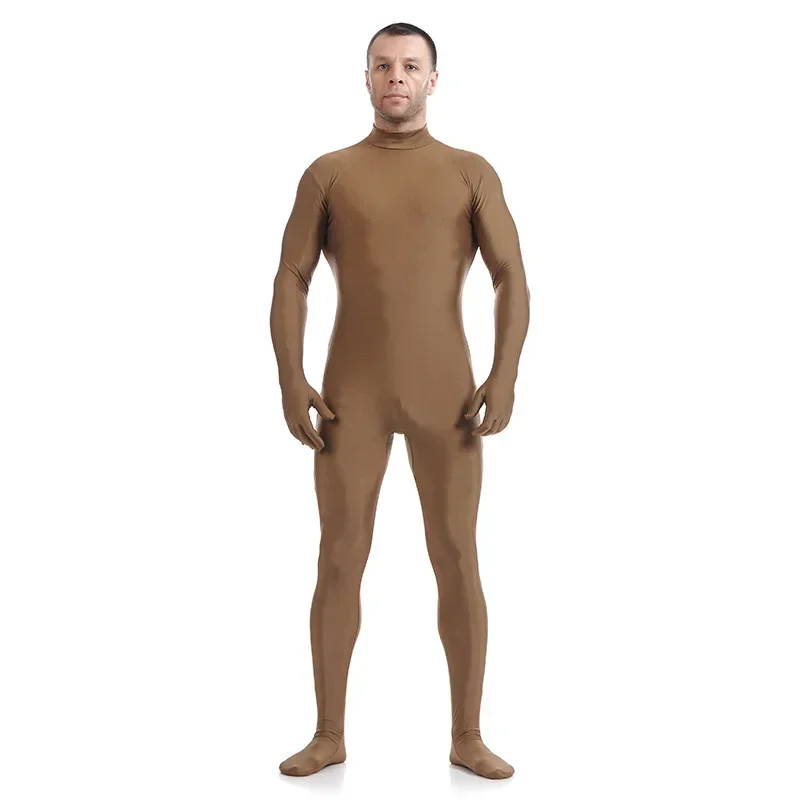 Uomo spandex Zentai seconda pelle tuta donna Zentai vestito personalizzato plus size tuta attillata costume intero costume cosplay