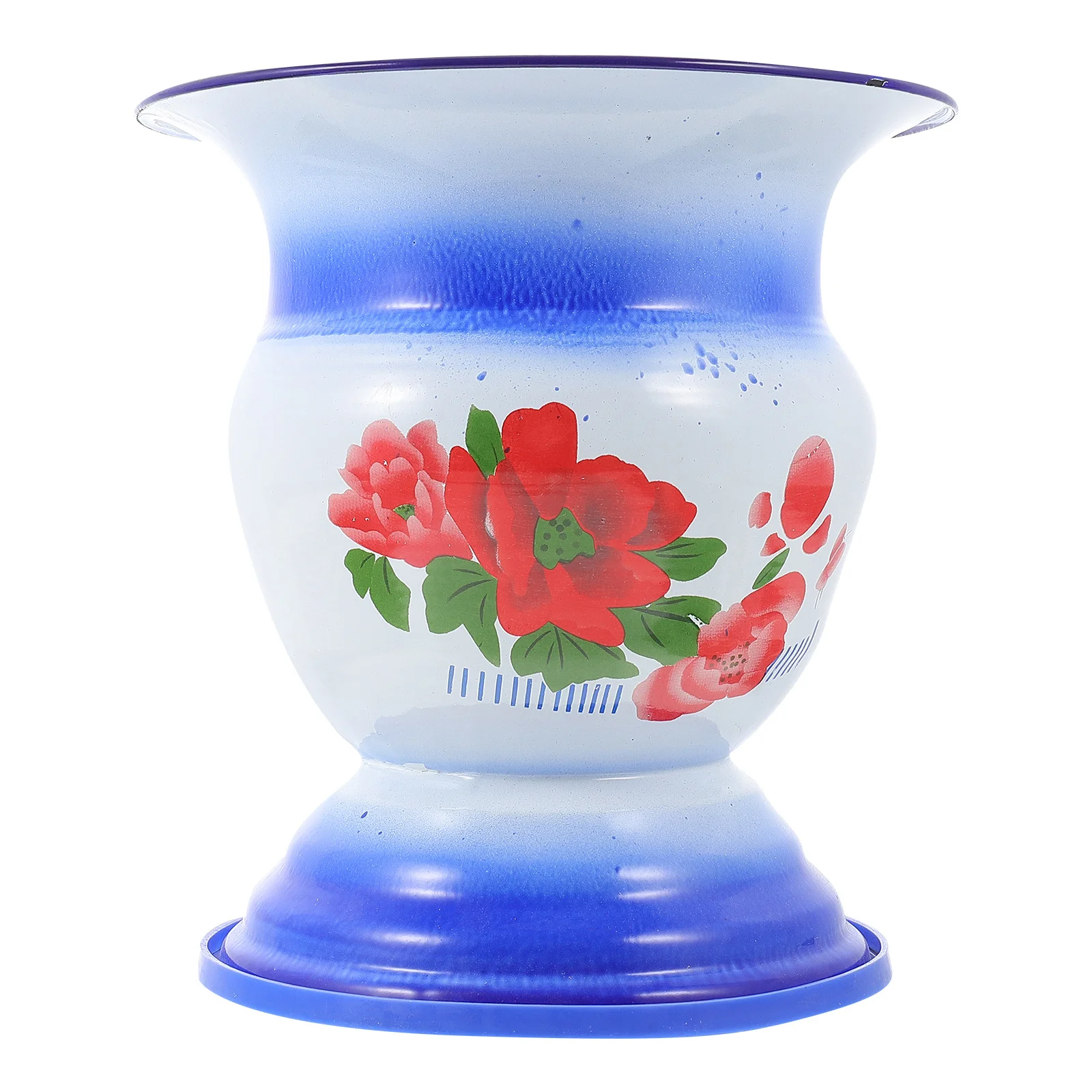 

1Set Sturdy Urine Pot Vintage Chamber Pot for Bedroom Bathroom Reusable Compact Spittoon Easy to Clean Retro Urinal Container