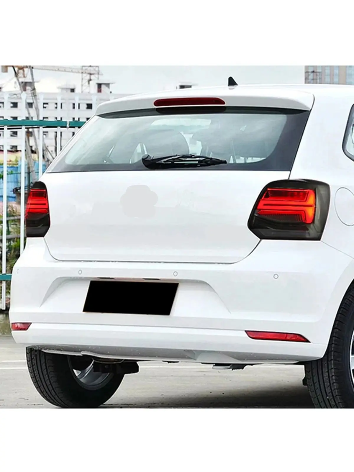 LED-Rückleuchten für Volkswagen VW Polo 5 Polo MK5 6R 6C 2009–2017, sequentielles Blinker, schwarze Rückleuchten, Montage