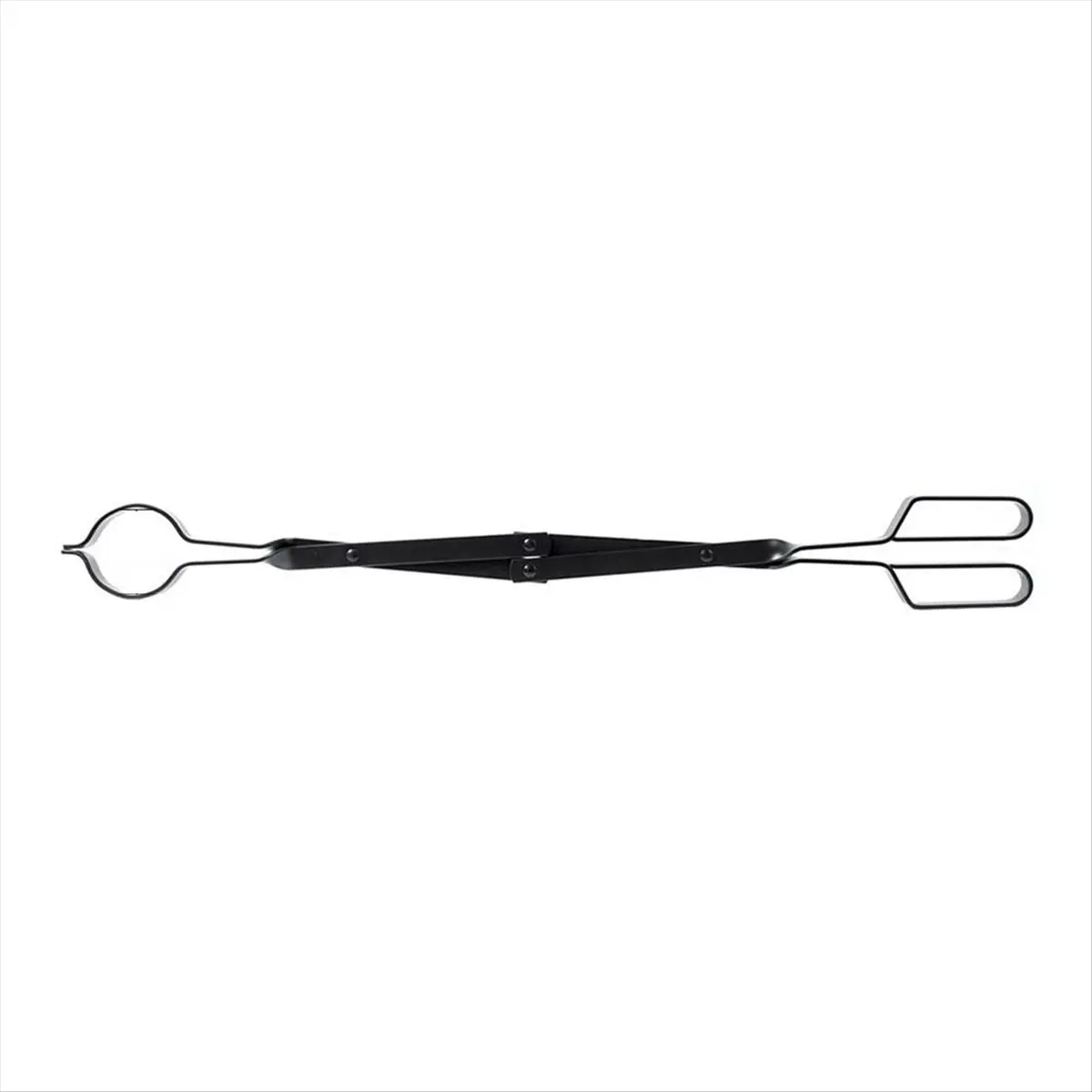 AB45 26Inch Long Firewood Tongs Log Grabber for Fire Pit Campfire Bonfire Fireplace Heavy Duty Wrought Iron