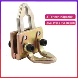 3 Tons Self Tightening Pull Clamp 2 Way Grips Frame Rack Car Body Repair Tool 170x120x145mm