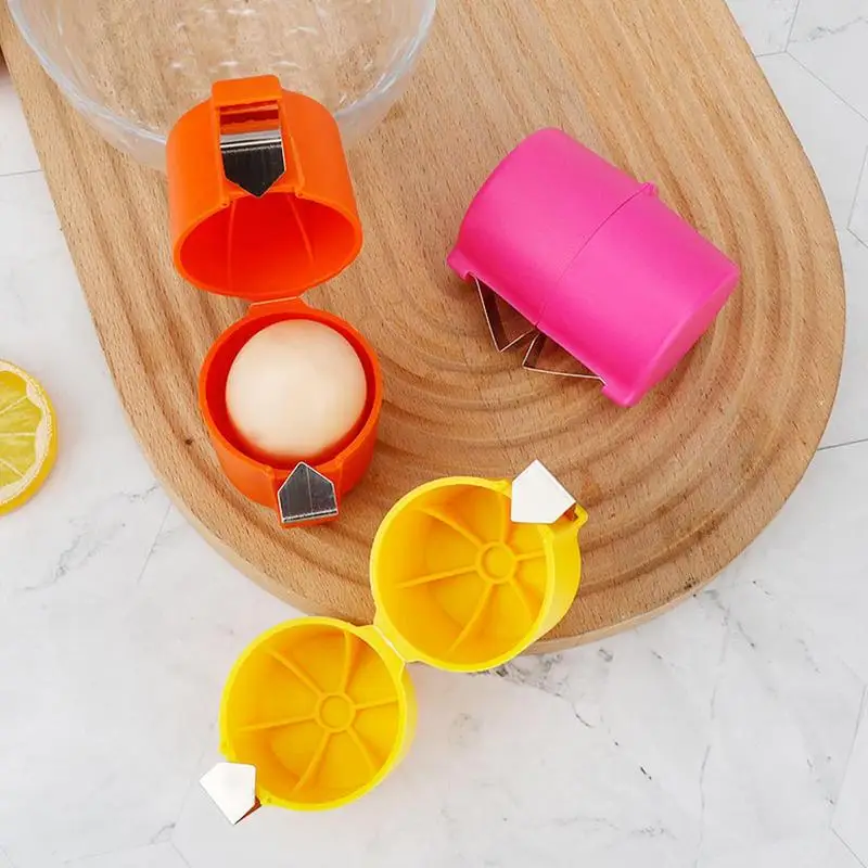 Egg Shell Opener Portable Egg Opener Kitchen Handheld Egg-Shell Crusher Household Press Egg-Shell Separator Kitchen Gadgets