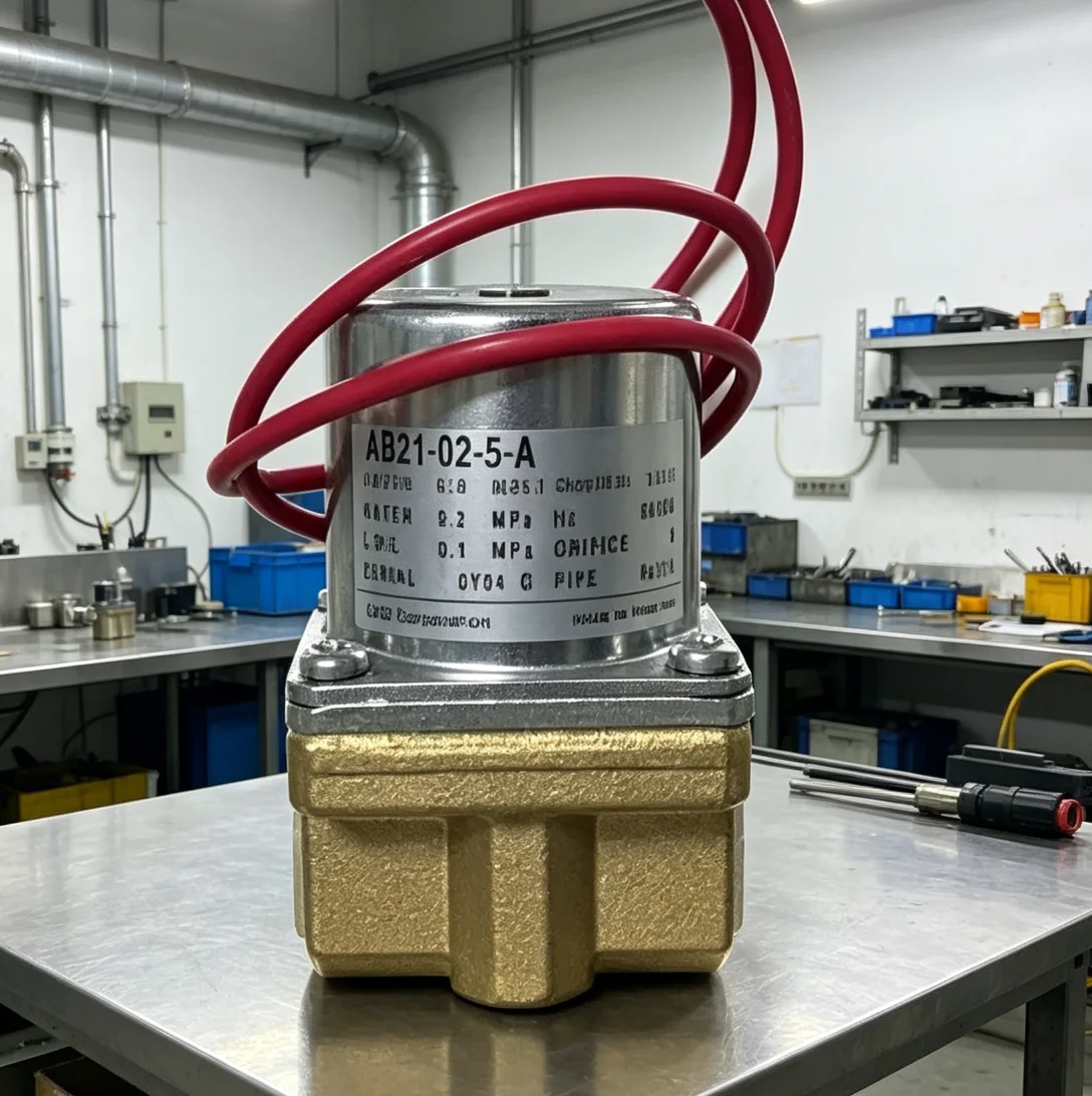 AB21-02-3-A Solenoid Valve, Multi Voltage 2/3/5 Type Pneumatic Solenoid Valve