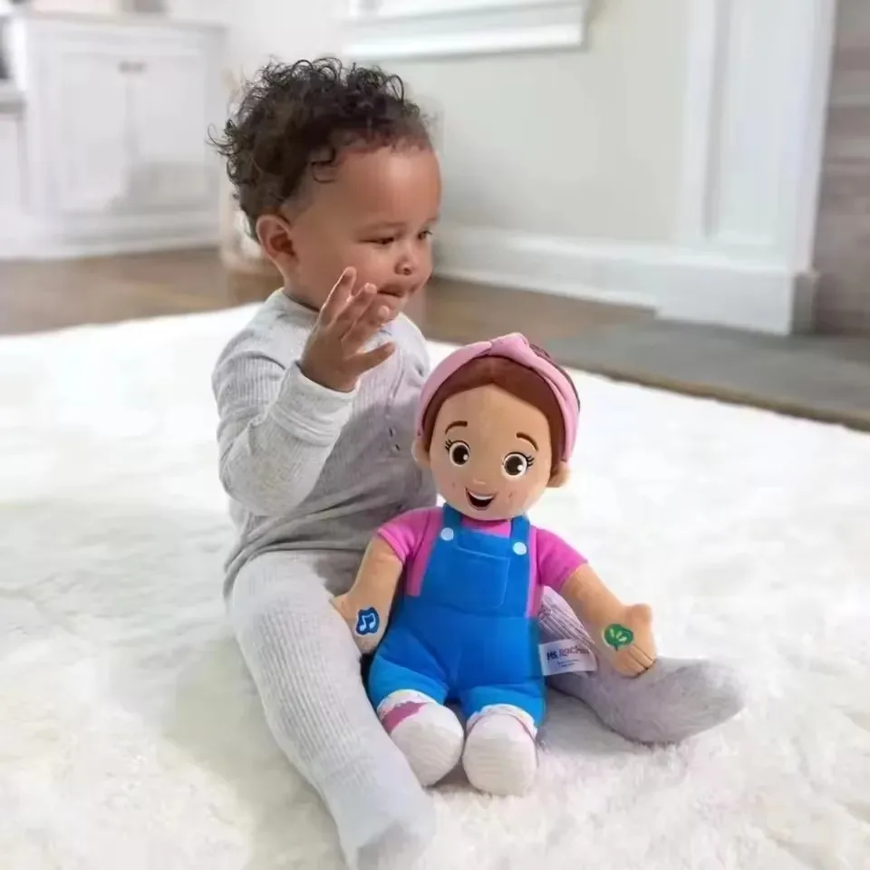 السيدة راشيل ألعاب الدمى لينة محشوة التحدث الغناء وسادة طفل رضيع النوم أفخم دمية هدايا عيد ميلاد للفتيات الفتيان #3