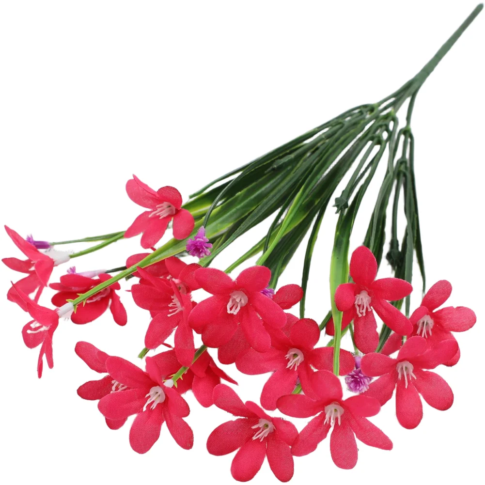 Silk Orchid Flower Artificial Orchid Realistic Design Plastic And Silk Materials Variety Of Shades Easy Maintenance