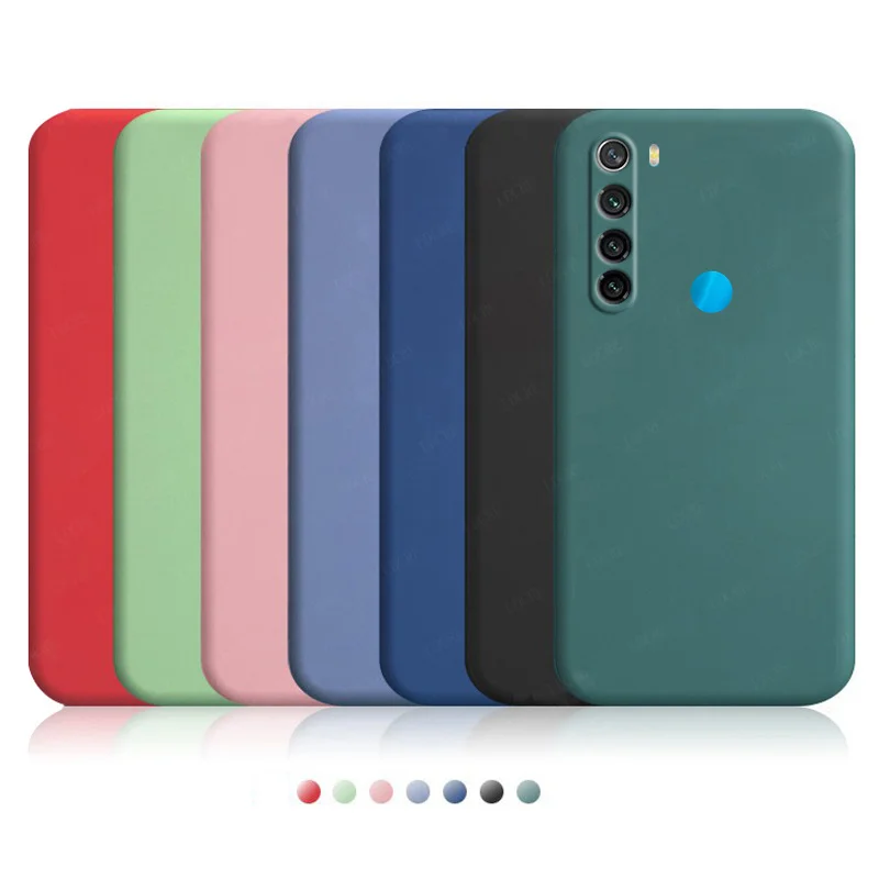 For Cover Xiaomi Redmi Note 8 2021 Case For Redmi Note 8 Capas Bumper Shockproof TPU Soft Case For Redmi Note 8 9 10 Pro Fundas