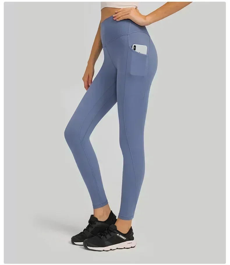 Limão-Soft Yoga Workout Calças Justas Femininas, Calças Esportivas, Ginásio Calças, Fitness Sweatpants, Respirável, Secagem Rápida, Leggings Sem Costura, Roupas