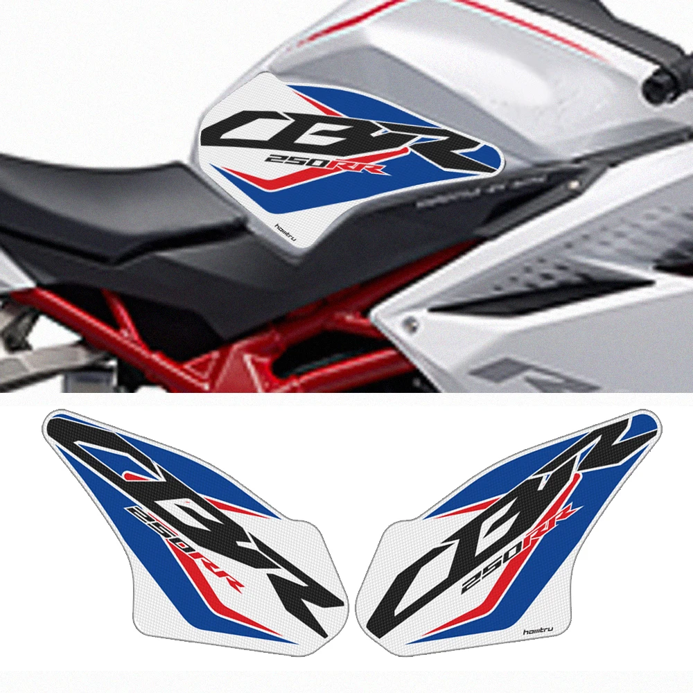 Motorcycle Accessorie Side Tank Pad Protection Knee Grip Traction for Honda CBR 250RR 2017-2021