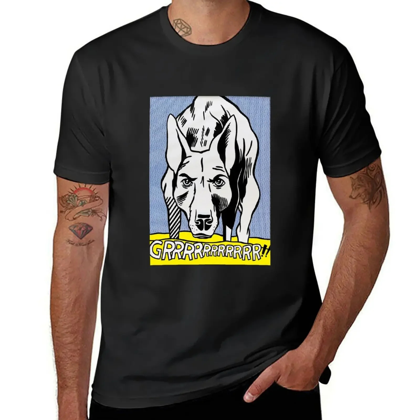 Musicians Passionate About Jazz Attend Concerts Roy Lichtenstein Cool T-Shirt Aesthetic clothing shirts men graphic