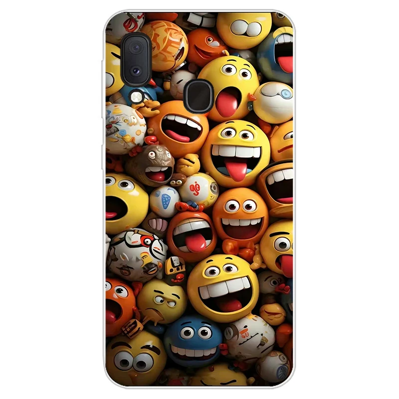 For Coque Samsung Galaxy A20 2019 Case A205 A205F Silicone Soft TPU Back Cover For Samsung a20 a20e A 20 E Case A202 A202F Funda