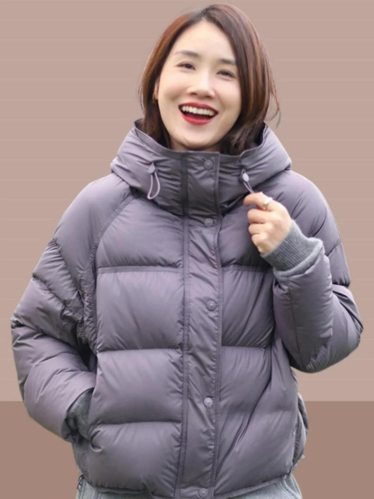 

Loose Warm Slimming down Cotton Jacket Women's Style 2026 New Winter Padded High-End Feel Cotton Coat Korean Version