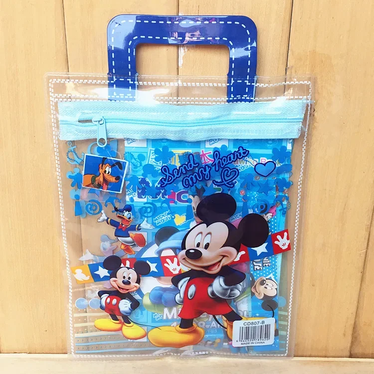 Disney 7 pz/set astuccio per matite congelato temperamatite cancelleria regalo per bambini forniture scolastiche giocattoli da disegno