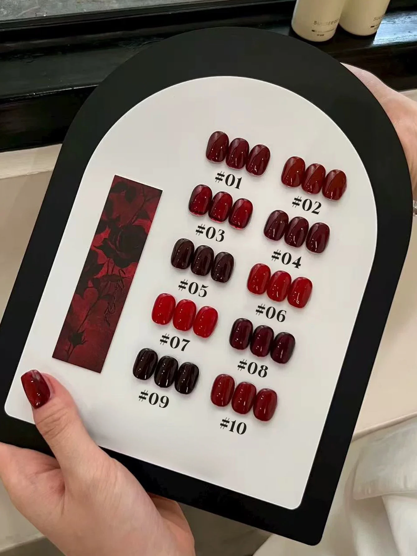 1-10PCS 12ml Wine Red Gel Nail Polish Long-Lasting French Style Gel Nail Supplies For Manicure DIY Design Nail Art Varnish