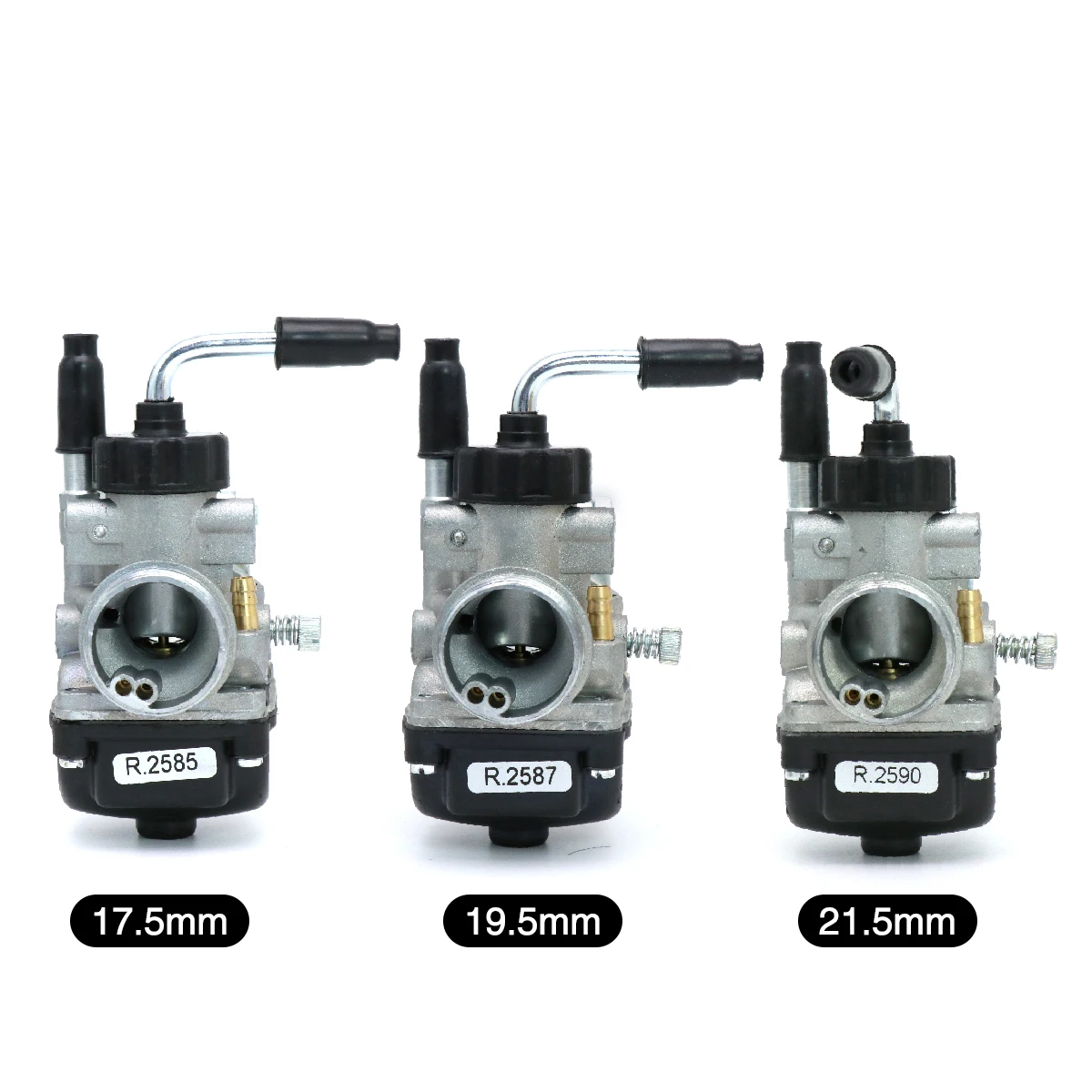 

ZSDTRP Motorcycle Carburetor Dellorto 2T Scooter PHBG 17.5/19.5/21 AD R2585 R2587 R2590 Model Dirt Bike Motocross Accessories