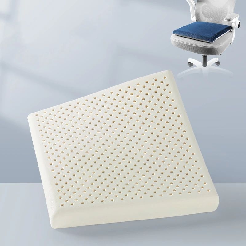 45*6cm Breathable Natural Latex Seat Cushion