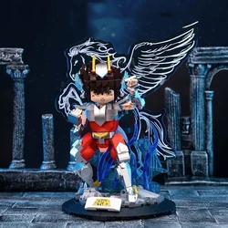 Classic Japan Anime Saint Seiyas Building Brick Pegasus Cloth Block Action Figures Assemble Model Toys Collection For GIfts