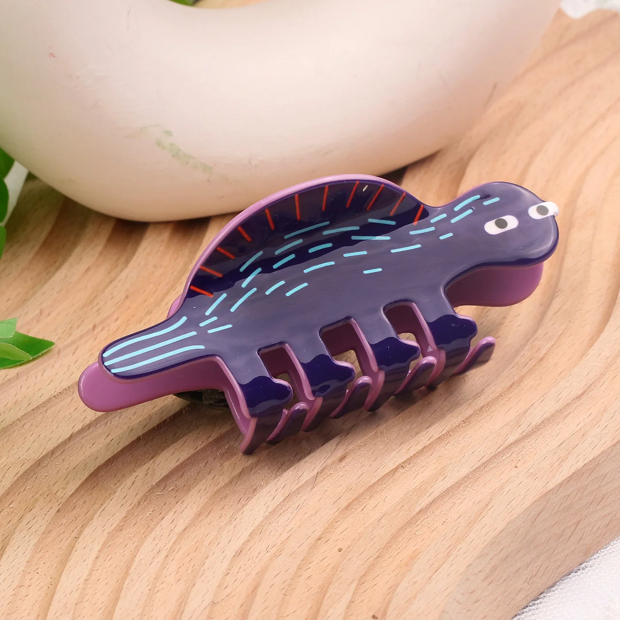 

Милый динозавр, мультяшный зажим для волос, очаровательные повседневные практичные аксессуары для волос, привлекательные украшения для волос для укладки