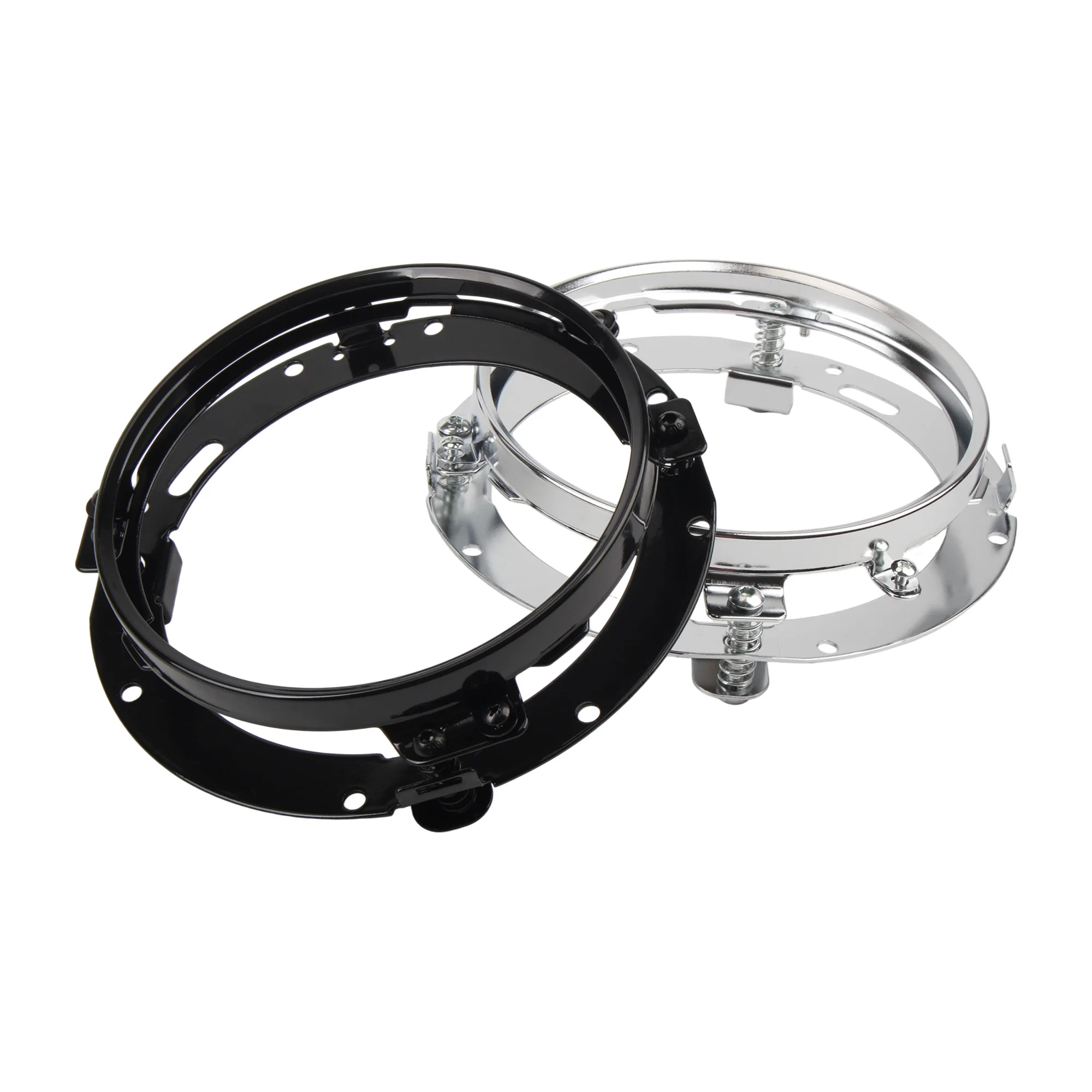 7 Zoll Runder LED-Scheinwerfer-Montagehalterungsring-Adapter für Harley Motorrad Jeep Wrangler Suzuki Samurai Scheinwerfer Modifiziert – Detail 23
